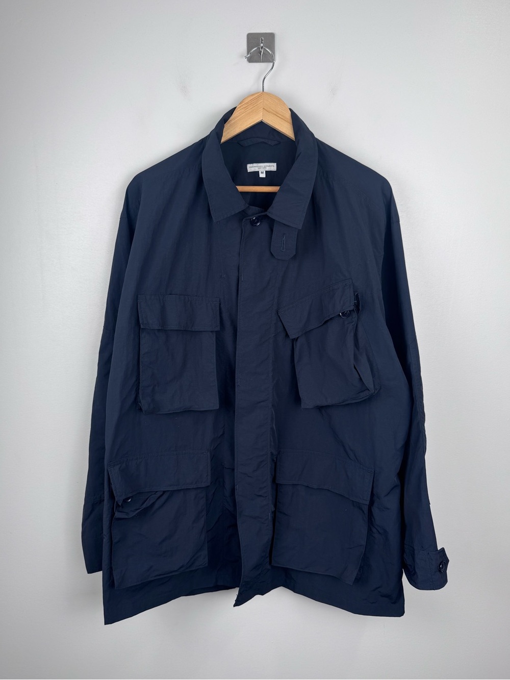 Engineered Garments Men Navy Blue BDU Jacket Size Medium - Picture 1 of 7